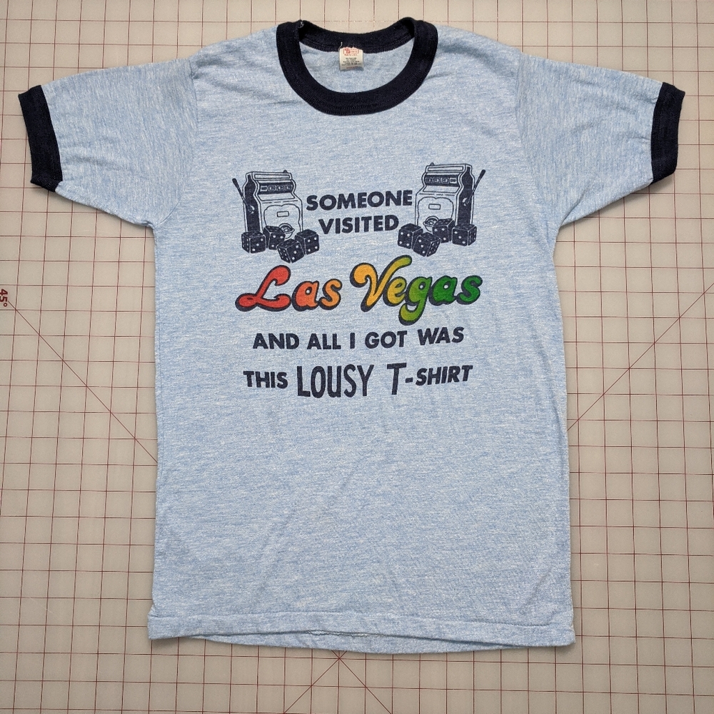 Vintage 80's Las Vegas tee shirt